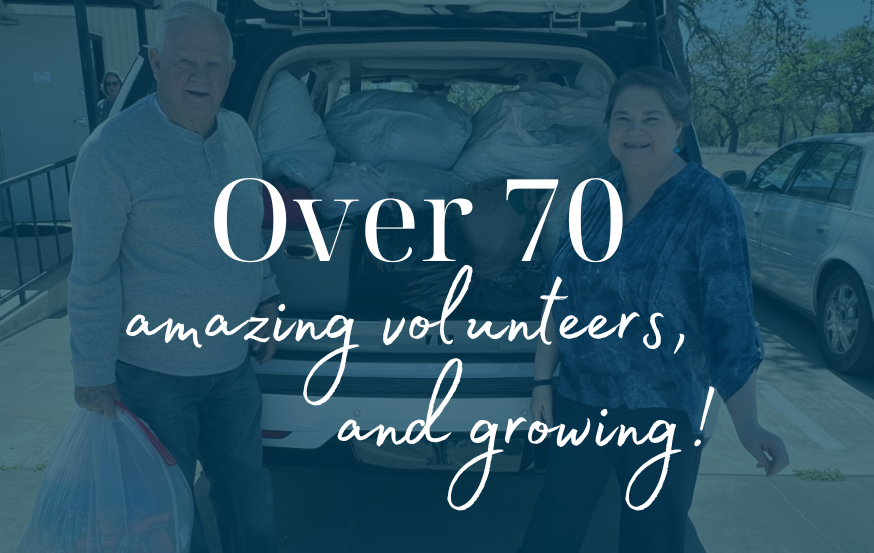 Volunteer opportunities with Weakday Ministries in Marble Falls Texas